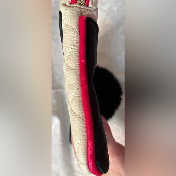 Betsey Johnson Winky Puppy Wristlet with Puppy Face and Puffy Tail - Picture 12 of 14